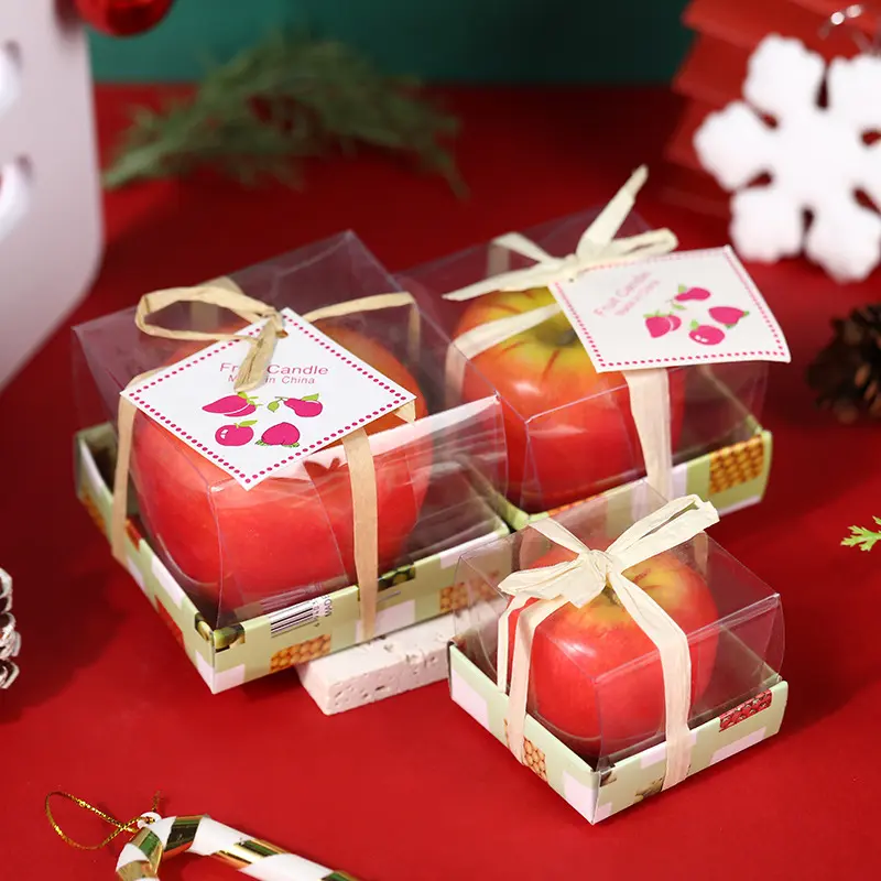 Apple Shaped Unscented Home Unique Gift Decorative candle Germany