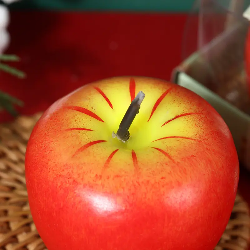 Apple Shaped Unscented Home Unique Gift Decorative candle Germany