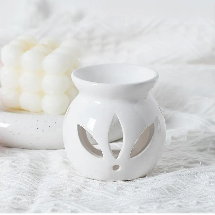 Ceramic burner home fragrance essential oil wax warmer decorative gift Sweden