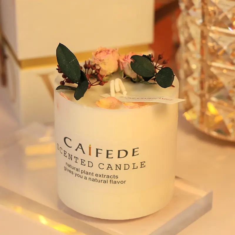 Decorative Wax Gifts Natural Plant Top 10 luxury candle companies in 2025 USA