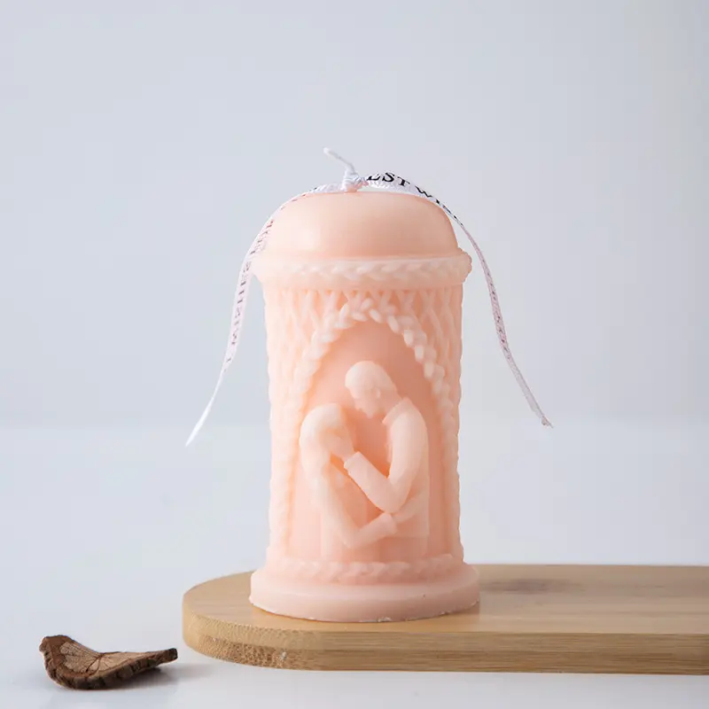 Elegant decorative pillar candles unique gift ideas home accessories Mexico