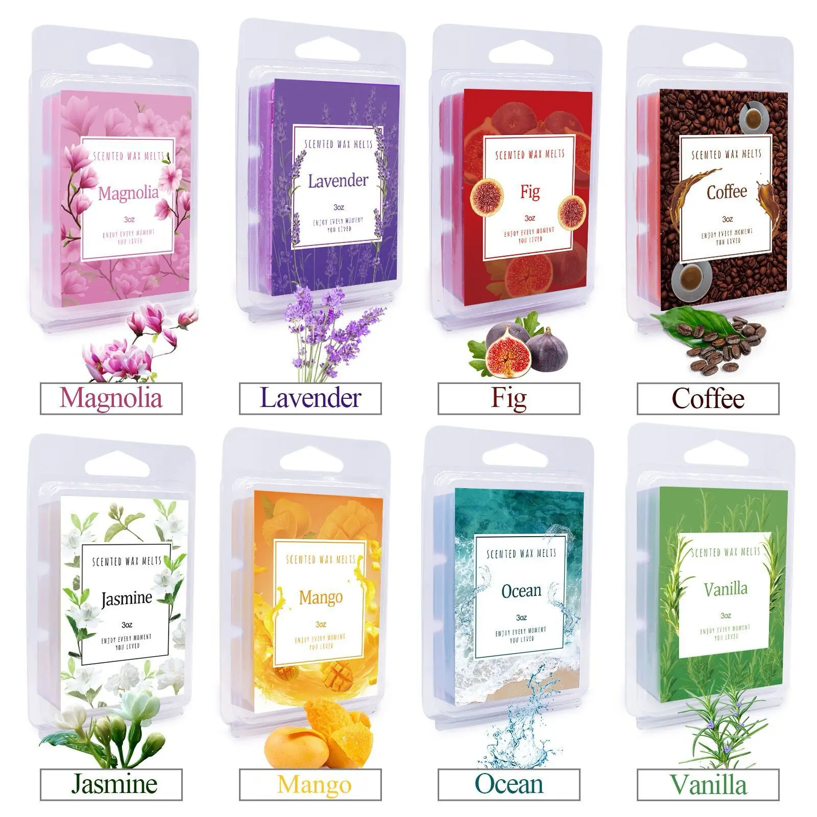 Eco-Friendly Natural Soy Wax Melts Biodegradable with multitudinous colors and fragrances Germany